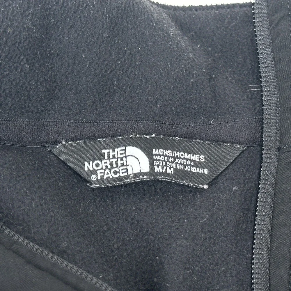 The North Face Men's Fleece Jacket Full Zip Medium‎ Black
